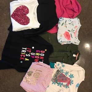 Group of Girls long sleeve shirts